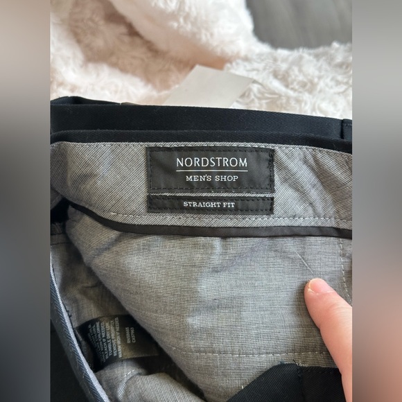 Nordstrom Men’s Shop Straight Fit Pants 36 x 32 - Picture 5 of 5